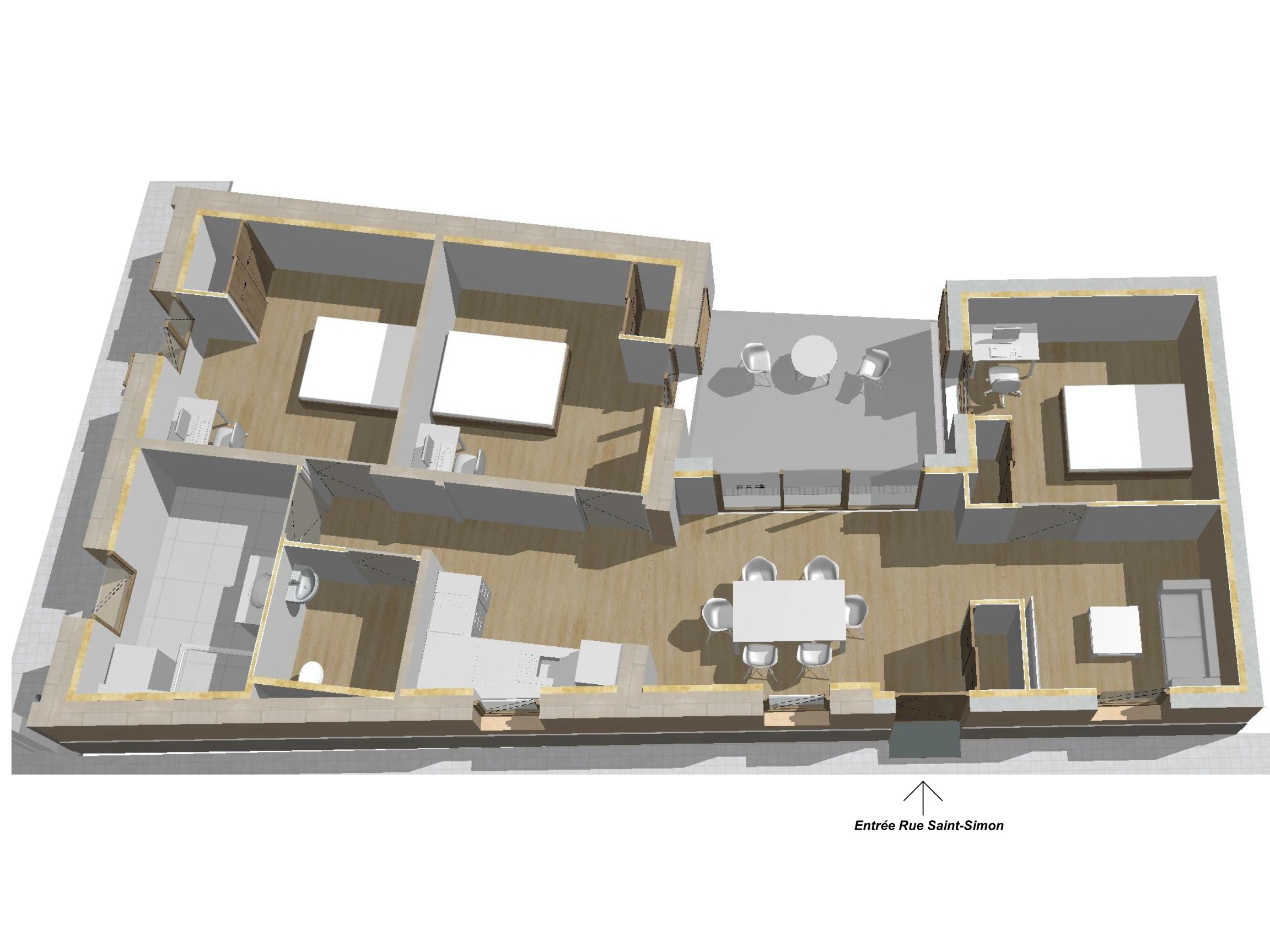Habitat inclusif pour la Fondation John Bost - 2